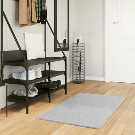Vidaxx tæppe huarte kort luv blødt vaskbart 60x110 cm grå