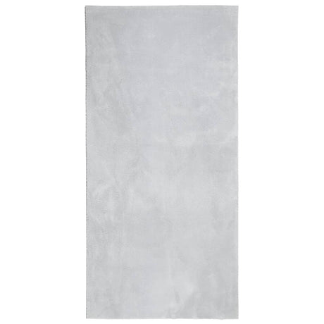 Vidaxx tæppe huarte kort luv blødt vaskbart 100x200 cm grå