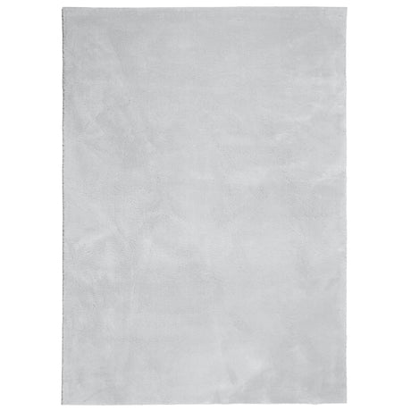 Vidaxx tæppe huarte kort luv blødt vaskbart 160x230 cm grå