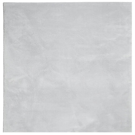 Vidaxx tæppe huarte kort luv blødt vaskbart 240x240 cm grå