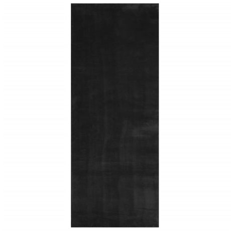 Vidaxx tæppe huarte kort luv blødt vaskbart 80x200 cm sort
