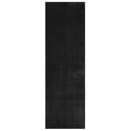 Vidaxx tæppe huarte kort luv blødt vaskbart 80x250 cm sort