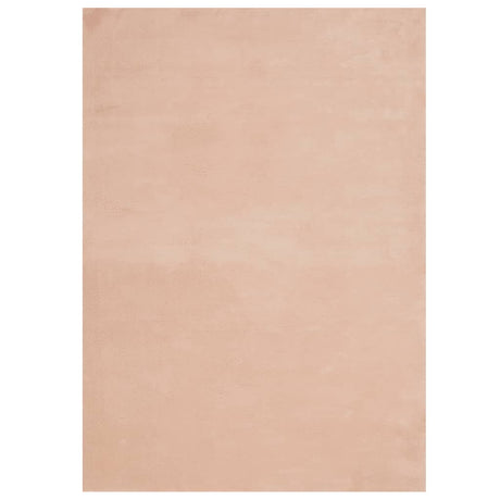 VidaXL tæppe huarte kort luv blødt vaskbart 200x280 cm pink
