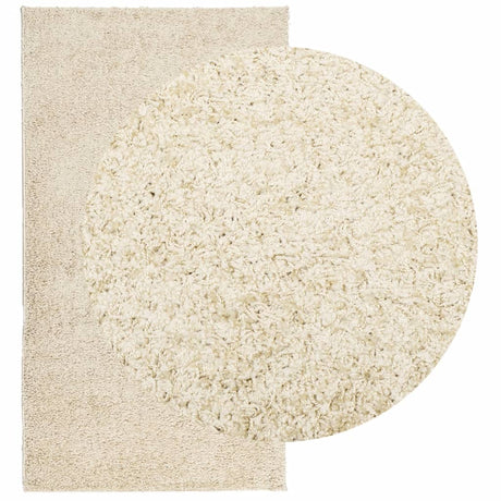 Vidaxx tæppe pamplona shaggy dyb luv moderne 60x110 cm guld farve