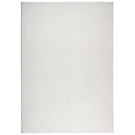 VidaXL tæppe Iza kort luv skandinavisk 120x170 cm creme