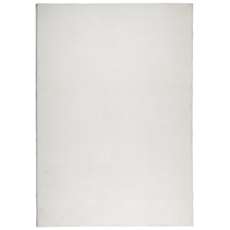 VidaXL tæppe Iza kort luv skandinavisk 140x200 cm creme