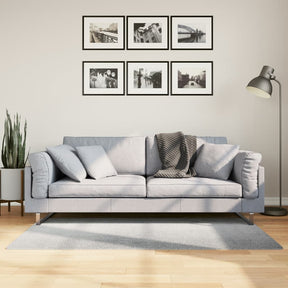 VidaXL tæppe Iza kort luv skandinavisk 80x150 cm grå