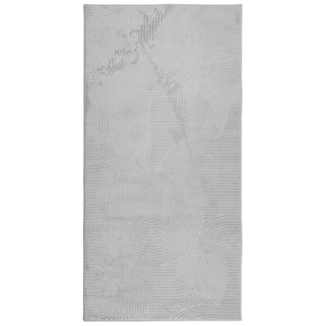 VidaXL tæppe Iza kort luv skandinavisk 100x200 cm grå