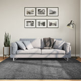 Vidaxx tæppe oviedo lav luv 200x200 cm antracit