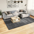 VidaXL tæppe oviedo lav luv 200x280 cm antracit
