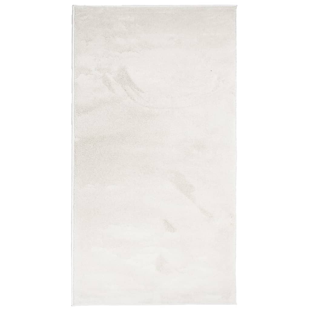 VidaXL tæppe oviedo lav luv 60x110 cm beige