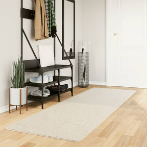 VidaXL tæppe oviedo lav luv 80x250 cm beige