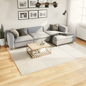 VidaXL tæppe oviedo lav luv 200x280 cm beige