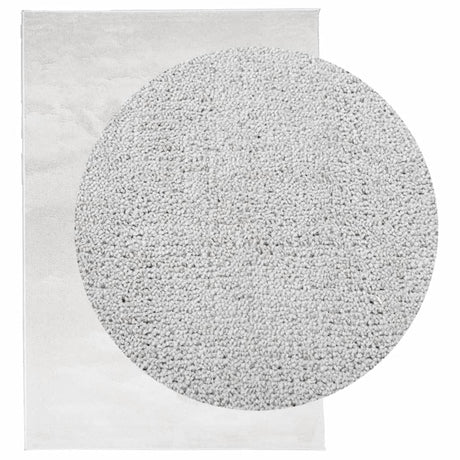 VidaXL tæppe oviedo lav luv 200x280 cm grå
