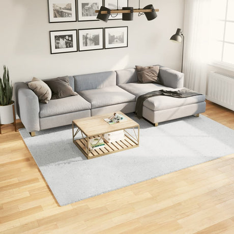VidaXL tæppe oviedo lav luv 200x280 cm grå