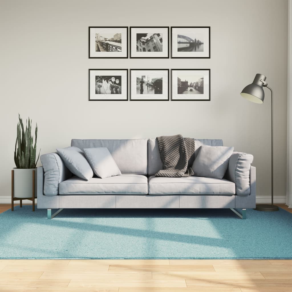 VidaXL tæppe oviedo lav luv 160x230 cm grønt