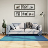 VidaXL tæppe oviedo lav luv 120x170 cm turkis