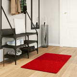 VidaXL tæppe oviedo lav luv 60x110 cm rødt