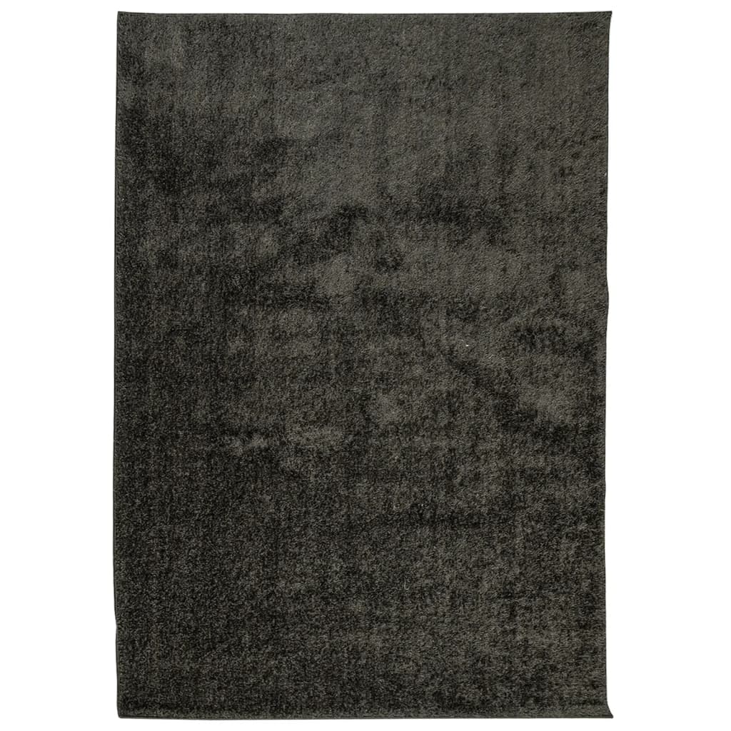 Vidaxx tæppe istan højluvet blank 160x230 cm antracit