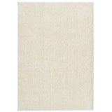 Vidaxx tæppe istan høj luv blank 160x230 cm cremefarvet
