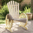 Vidaxl tuinstoelen 2 st adirondack massief vurenhout