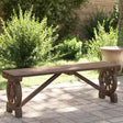 Vidaxl tuinbank 115 cm massief vurenhout