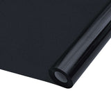 VidaXL Vinduesfilm 3 stk statisk mat PVC sort