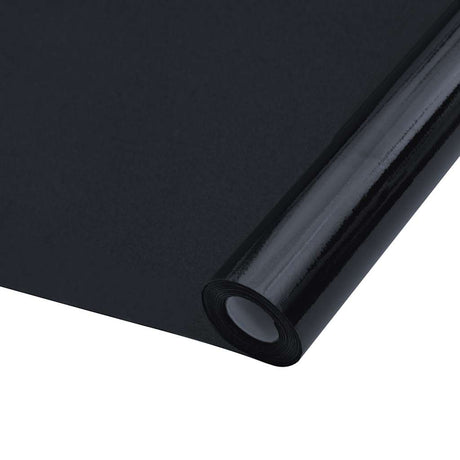 VidaXL Vinduesfilm 3 stk statisk mat PVC sort