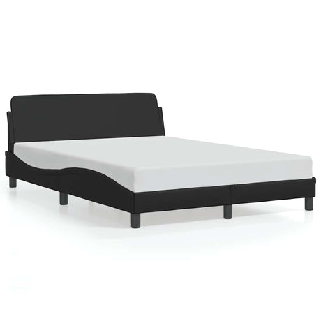 Vidaxl bedframe dover kunstleer zwart 140x190 cm