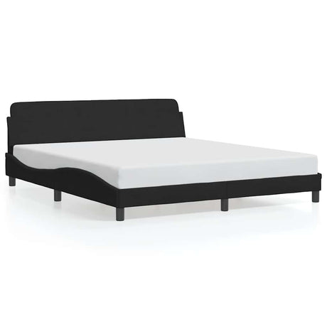 Vidaxl bedframe dover 180x200 cm fluweel zwart