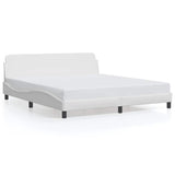 Vidaxl bedframe dover kunstleer wit 183x213 cm