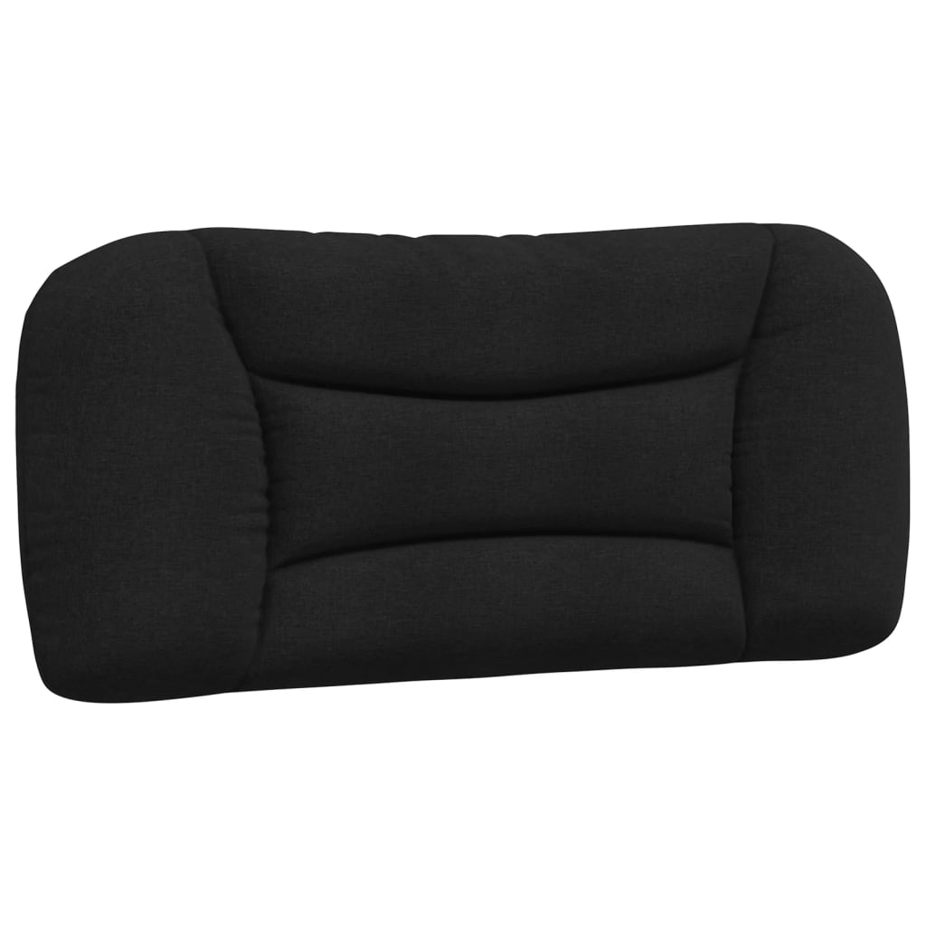 Vidaxl hoofdbordkussen hvar 90 cm stof zwart