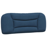 Vidaxl hoofdbordkussen hvar 100 cm stof blauw