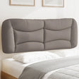 Vidaxl hoofdbordkussen hvar 140 cm stof taupe