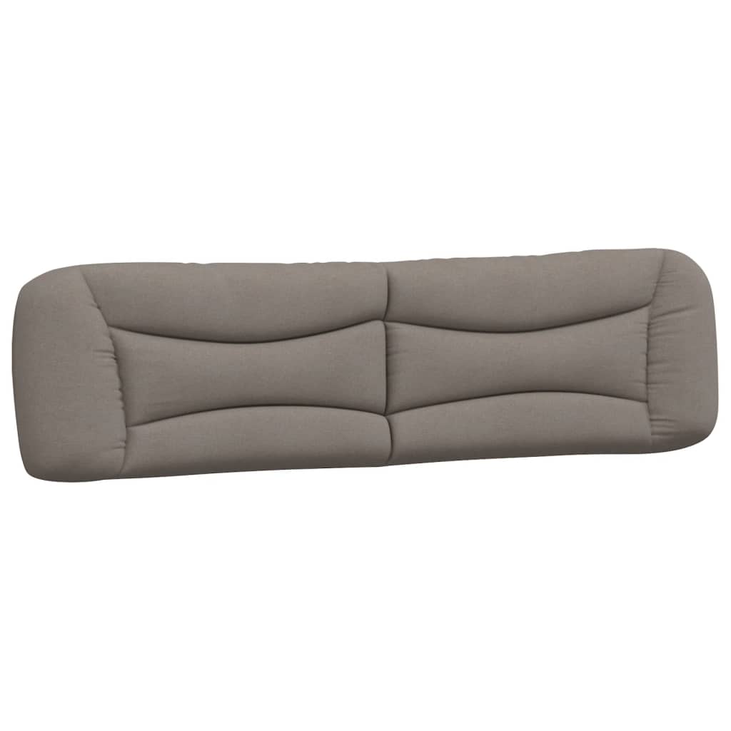 Vidaxl hoofdbordkussen hvar 200 cm stof taupe