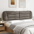 Vidaxl hoofdbordkussen hvar 200 cm stof taupe