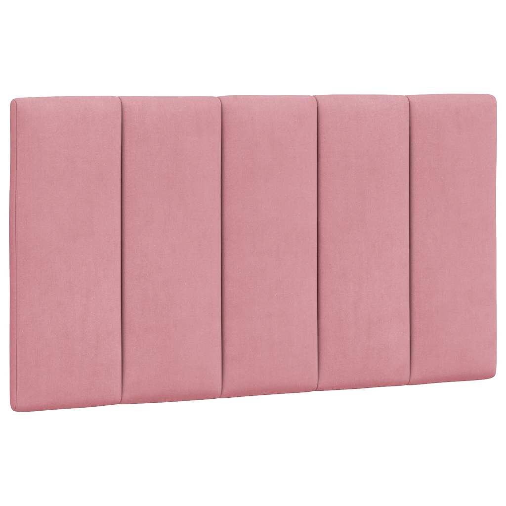 Vidaxl hoofdbordkussen hanko 80 cm fluweel roze
