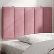 Vidaxl hoofdbordkussen hanko 90 cm fluweel roze