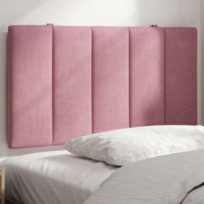 Vidaxl hoofdbordkussen hanko 90 cm fluweel roze