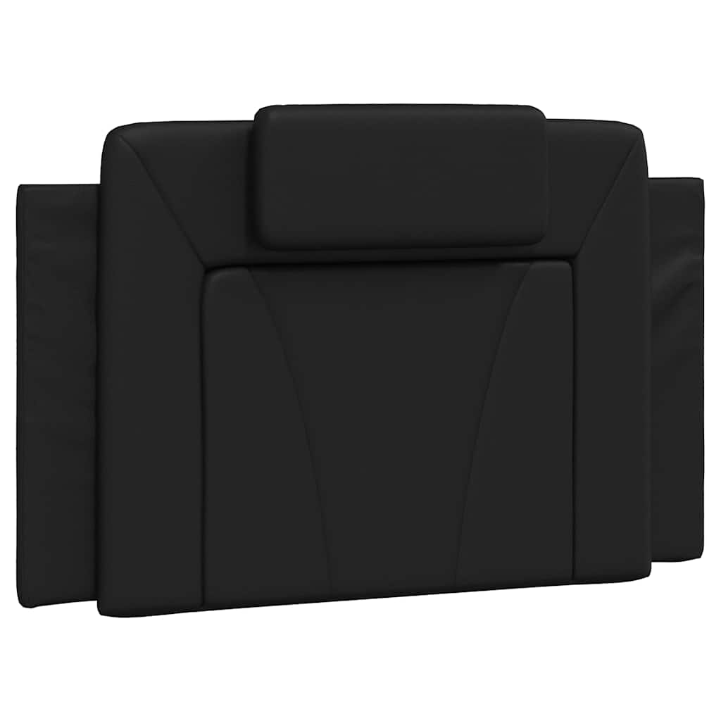 Vidaxl hoofdbordkussen viana 90 cm kunstleer zwart