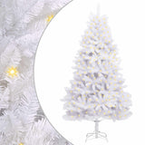 Vidaxl kunstkerstboom met 300 led wit 270 cm pvc en metaal