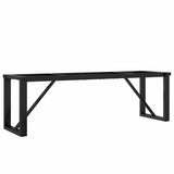 Vidaxl salontafelpoten o-frame 140x30x43 cm staal