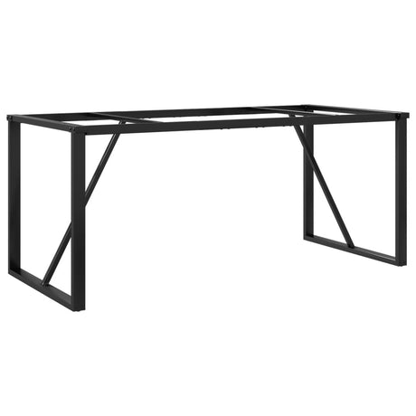 Vidaxl eettafelpoten o-frame 160x80x73 cm staal