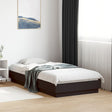 Vidaxl bedframe bewerkt hout zwart 75x190 cm