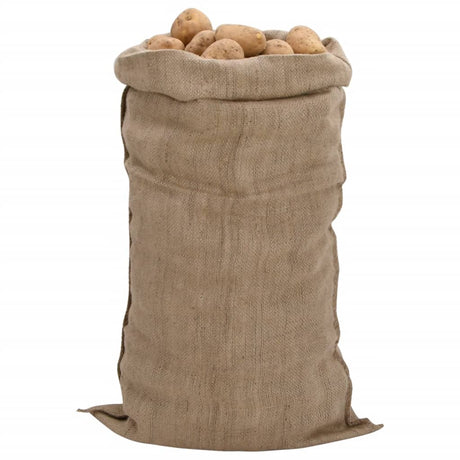 VidaXL juteposer 10 stk 65x135 cm 100% jute 340 g m²