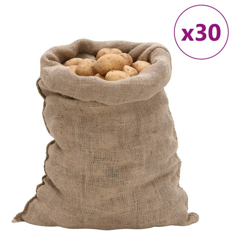 Vidaxx juteposer 30 stk 220 g m² 60x105 cm 100% jute