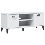 Vidaxx skobænk viken 106x35x45 cm konstrueret træ hvid