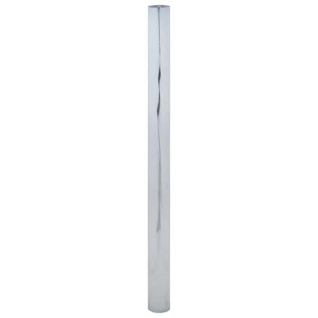 Vidaxx solfolie statisk reflekterende 45x500 cm PVC sølvfarvet