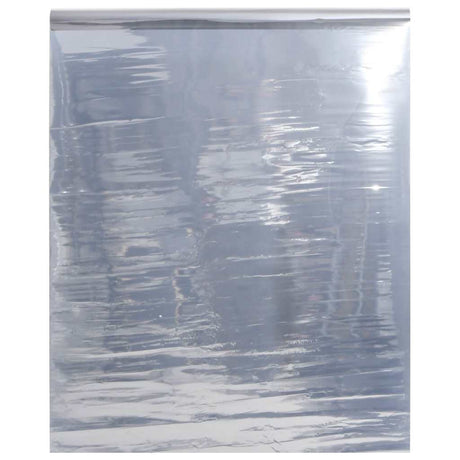Vidaxx solfolie statisk reflekterende 90x500 cm PVC sølvfarvet