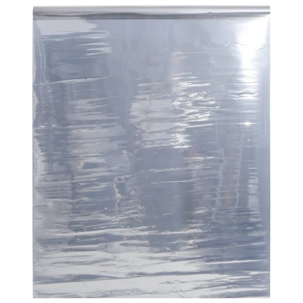 Vidaxx solfolie statisk reflekterende 90x2000 cm PVC sølvfarvet